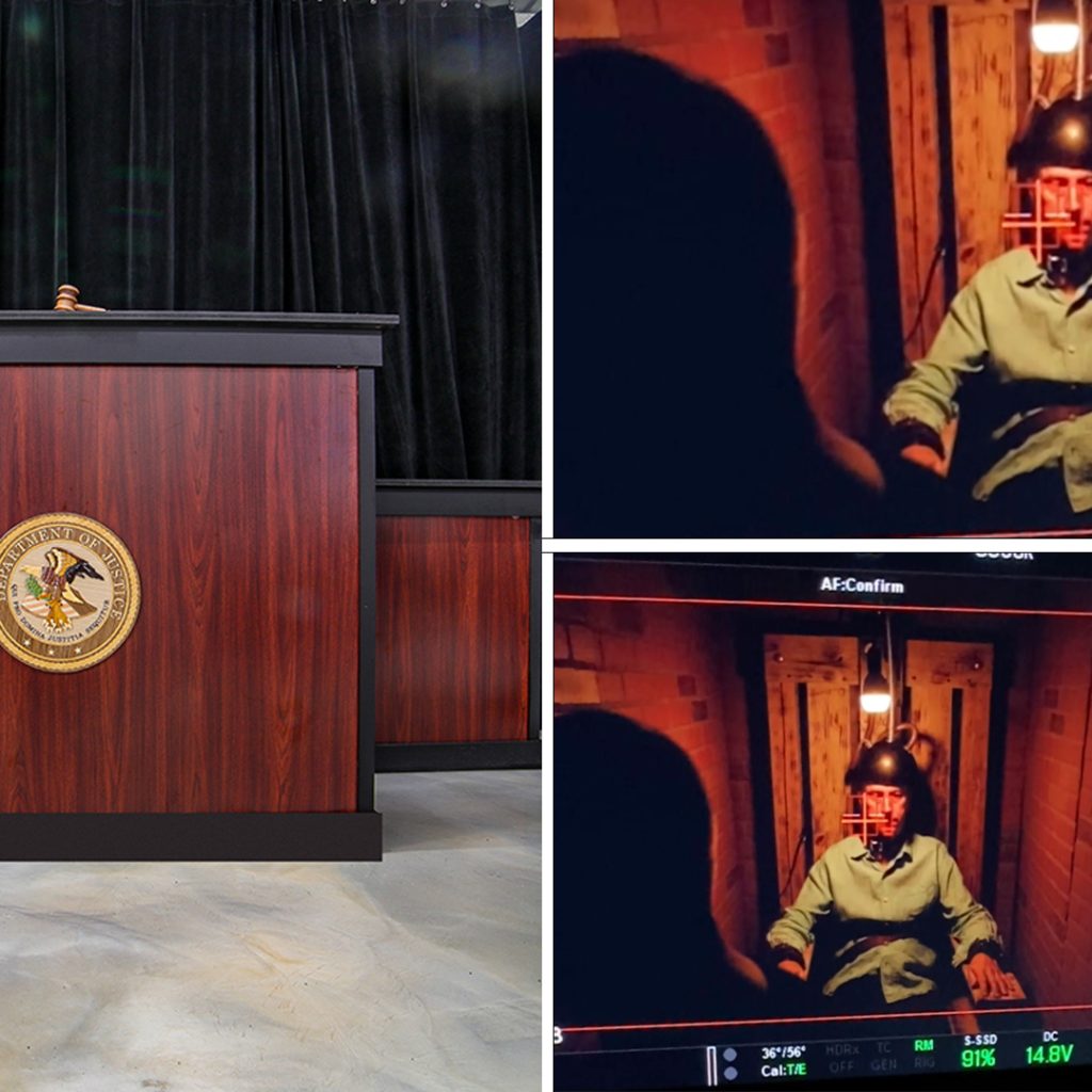 execution chamber film location, courtroom film location, Global Filmz, Think Global Media, Think Global Filmz, Award Winning Producer, Award Winning Director, Nathan Taupez Scinto, Miami Video Production Company, Miami video production service, music video production miami