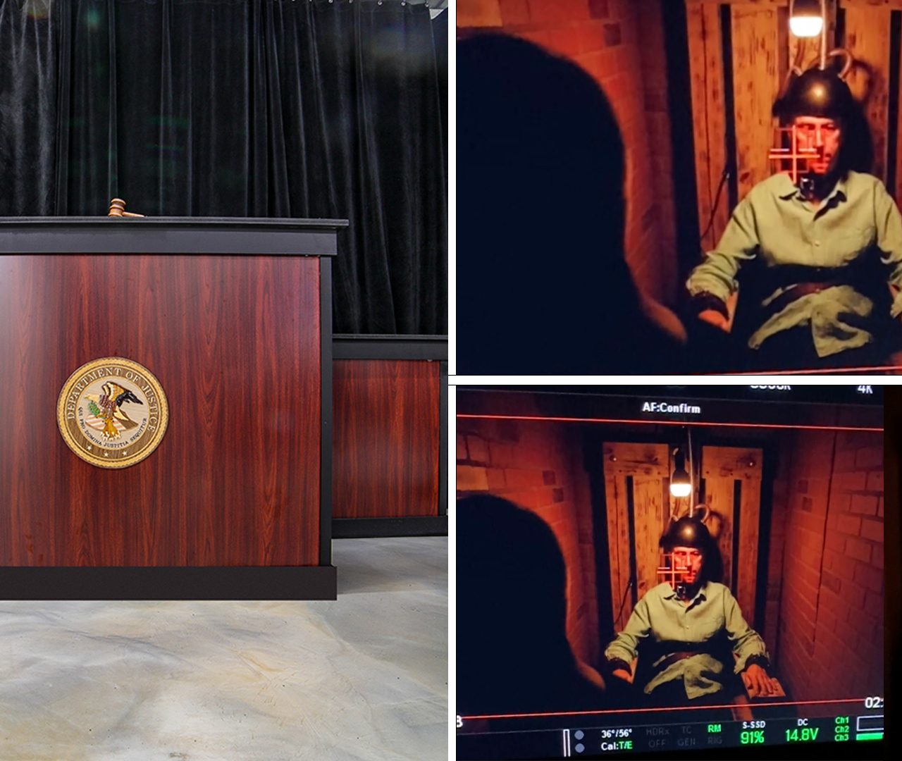 execution chamber film location, courtroom film location, Global Filmz, Think Global Media, Think Global Filmz, Award Winning Producer, Award Winning Director, Nathan Taupez Scinto, Miami Video Production Company, Miami video production service, music video production miami